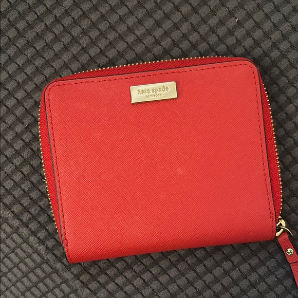 kate spade Handbags - Kate Spade Red Wallet